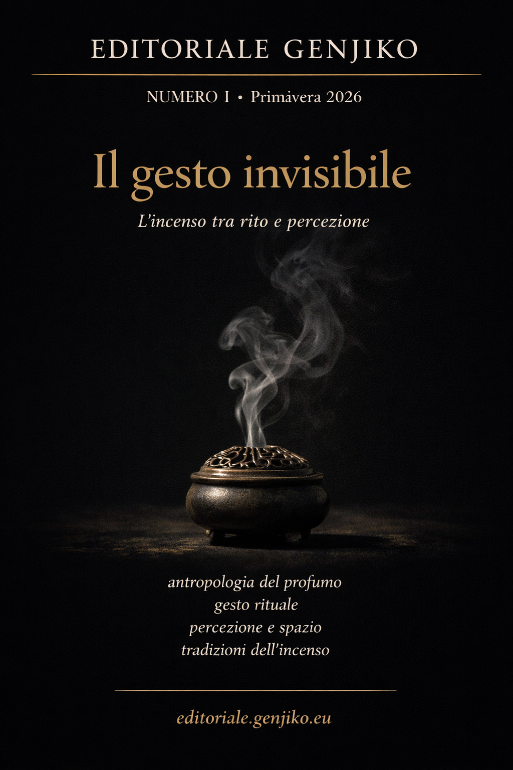 Editoriale Genjiko Numero I — Il gesto invisibile